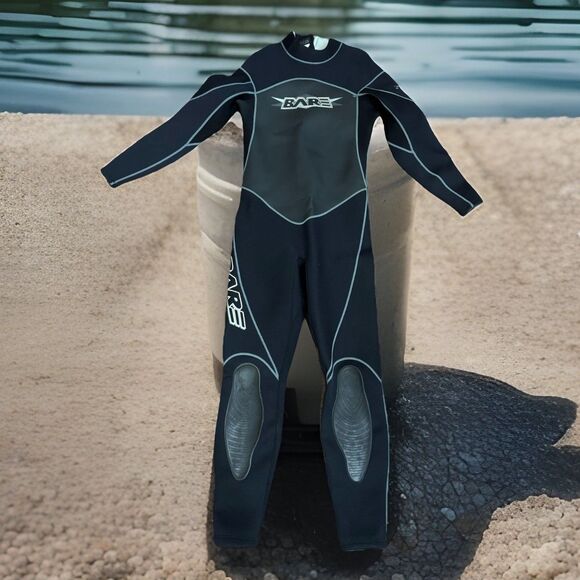 3/2 mm Bare Women's ‎ Superstretch Scuba Diving Wetsuit Jumpsuit L Canada - Picture 1 of 5